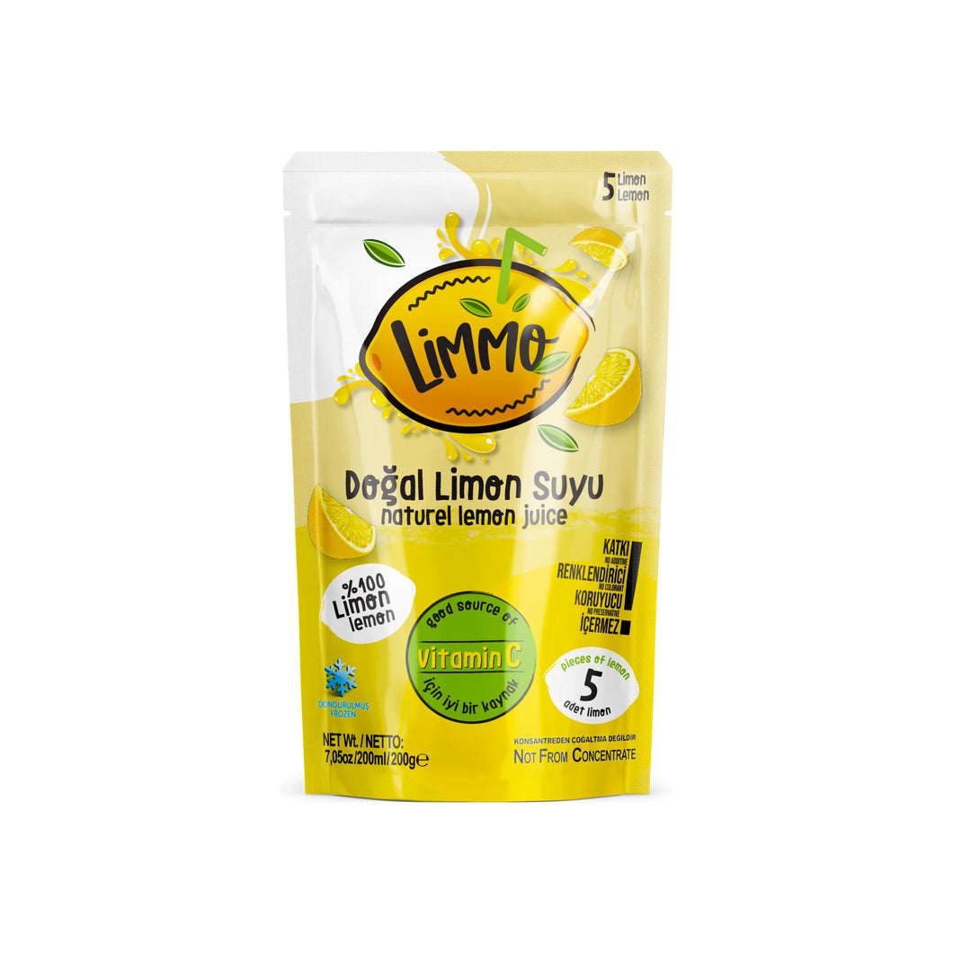 Limmo Fresh Lemon Juice 200ml
