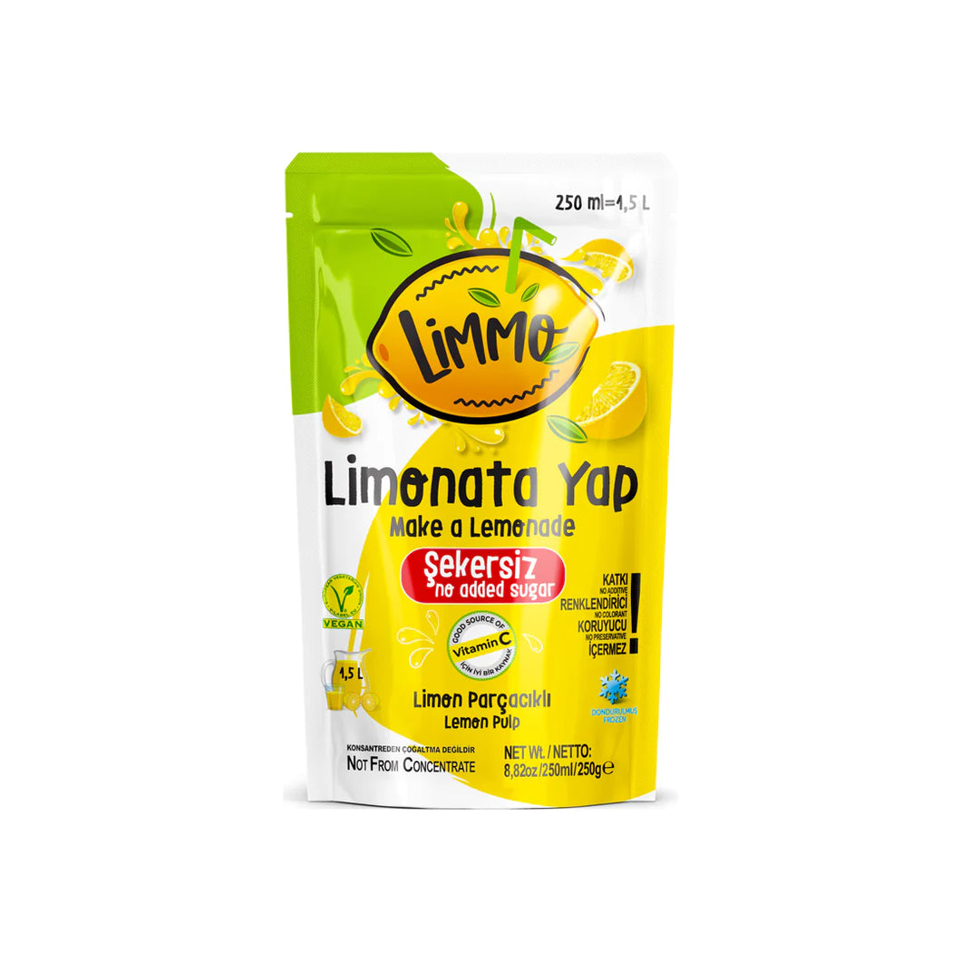 Limmo Lemonade (Sugar Free) 250ml